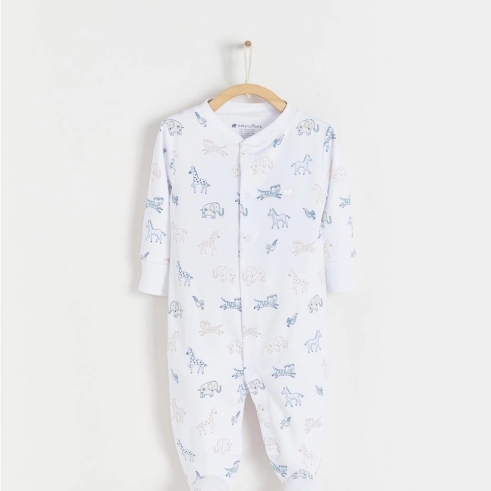 Babycottons White Newborn Onesie